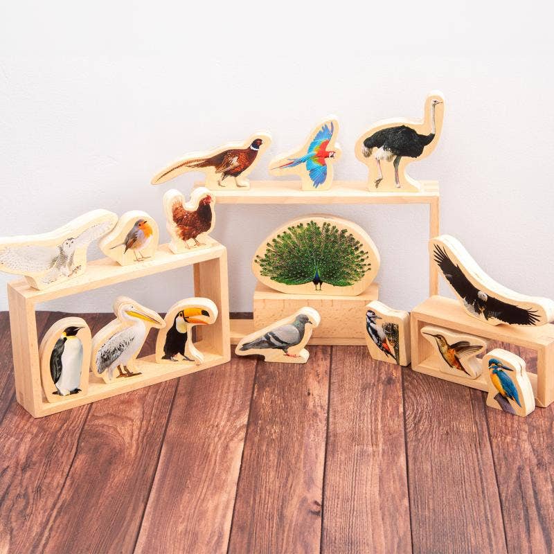 Wooden Bird Blocks - Image 2