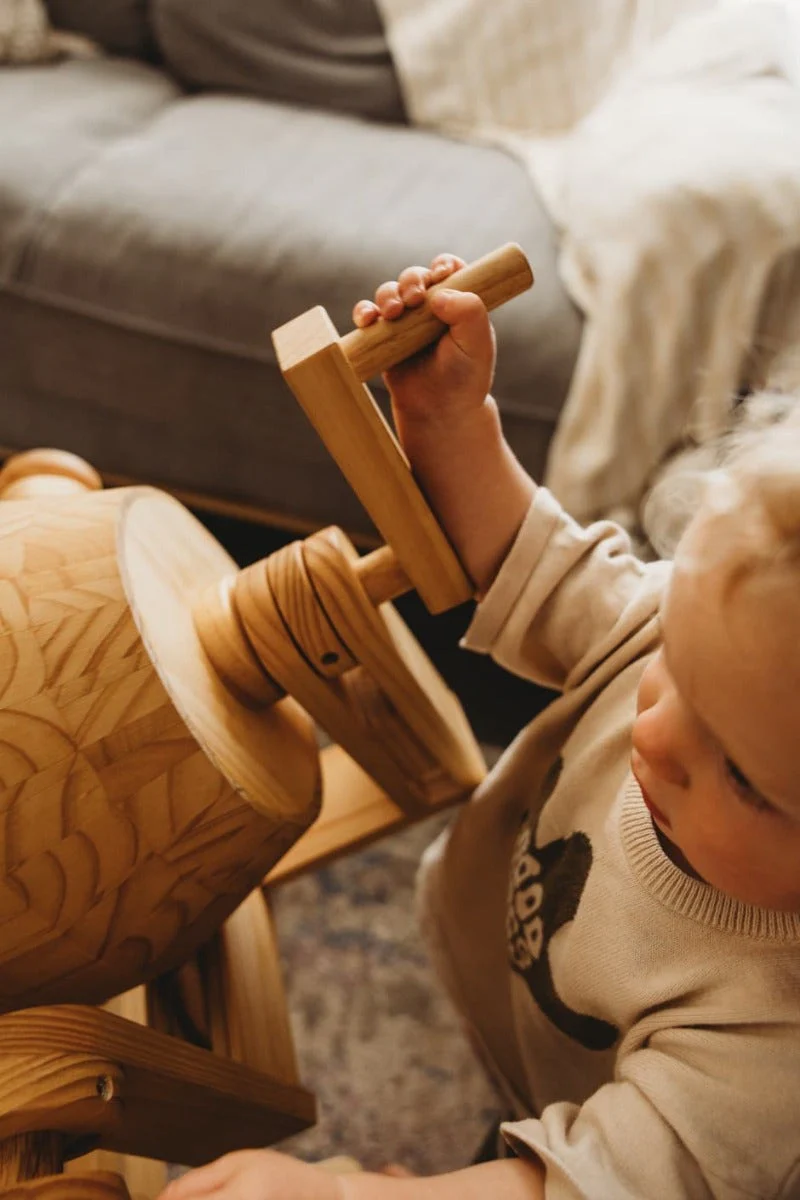 Wooden Cement Mixer - Image 2