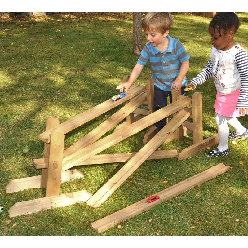 Wooden Chutes And Stands 9 pack - Image 3