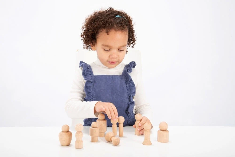 Wooden Community Figures - Image 5