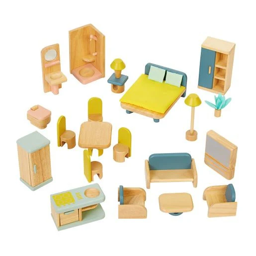Wooden Deluxe Dollhouse - Image 4