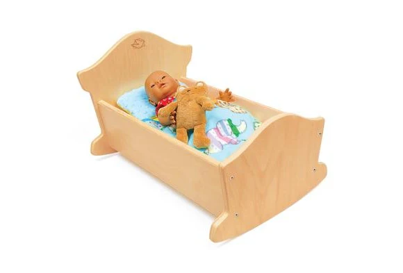 Wooden Doll Cradle