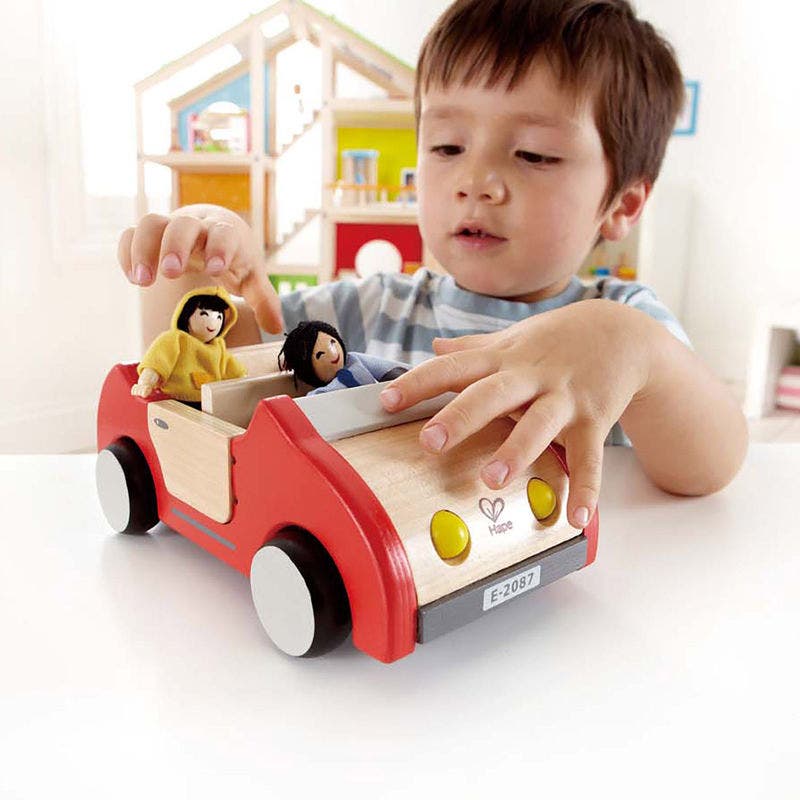 Wooden Dollhouse Family Car by Hape - Image 3