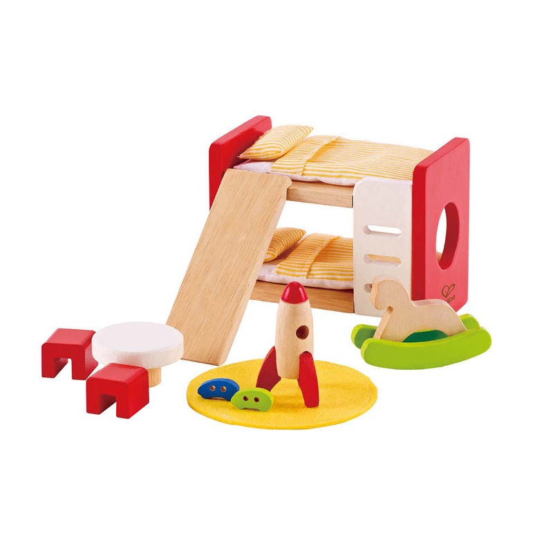 Wooden Dollhouse Furniture Childrens Room by Hape - Image 3