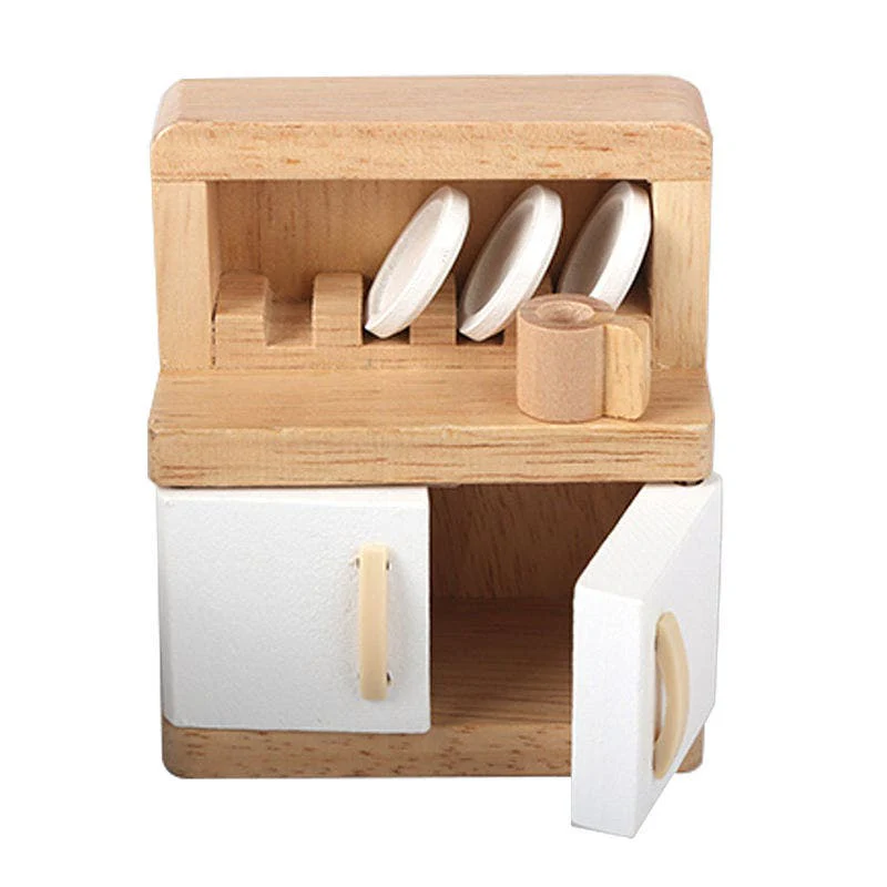 Wooden Dollhouse Furniture Dining Room by Hape - Image 3