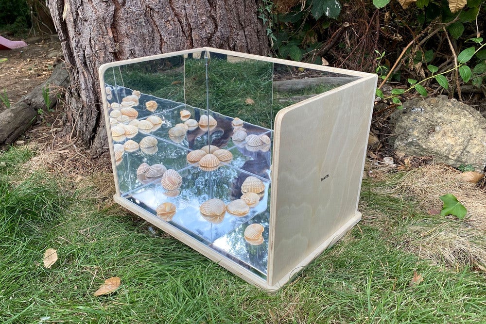 Wooden Exploratory Mirror - Image 3