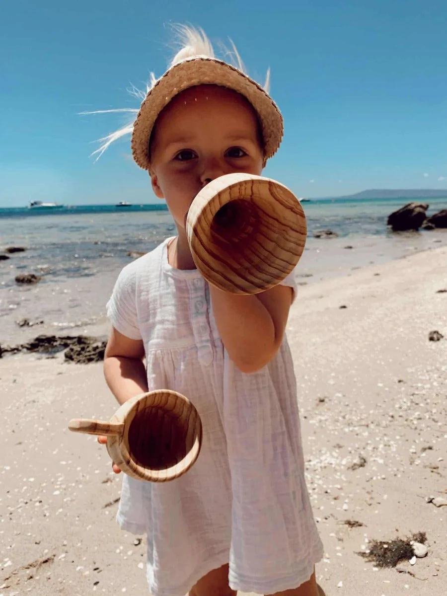 Wooden Funnel & Large Cup - Image 4