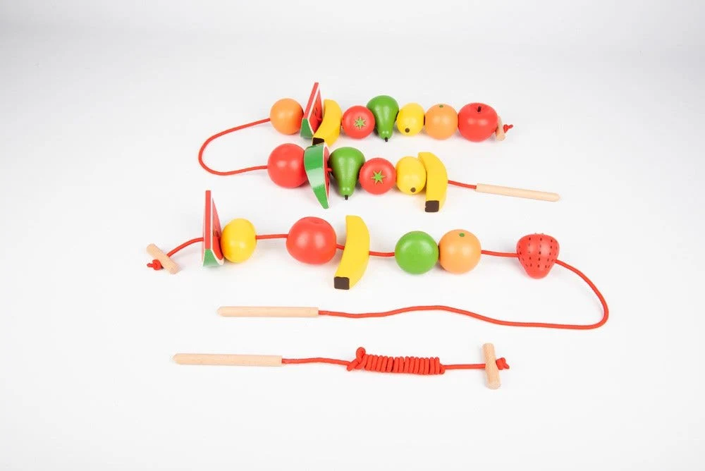 Wooden Lacing Fruits - Image 5