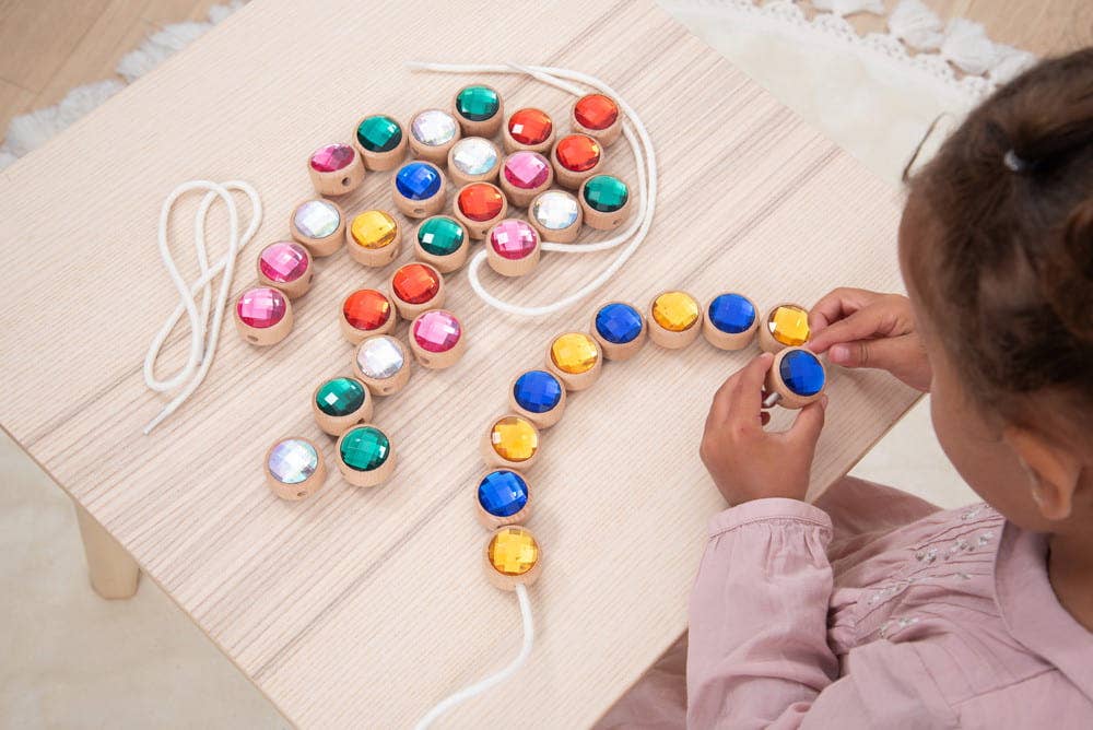 Wooden Lacing Jewels - Image 3
