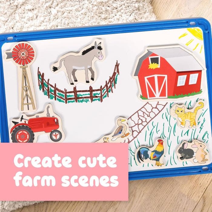 Wooden Magnets - Farm - Image 4