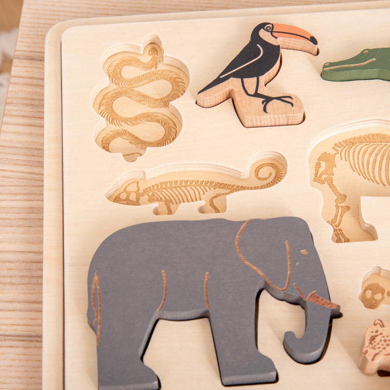 Wooden Safari Animals - Image 3