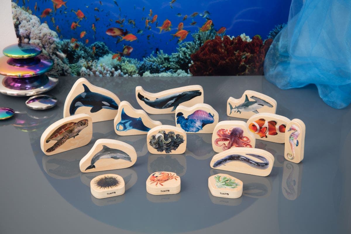Wooden Sea Life Blocks - Image 3