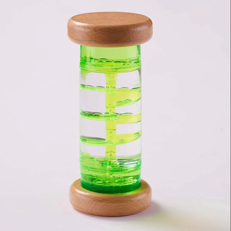 Wooden Sensory Liquid Cylinders 4pk - Image 2