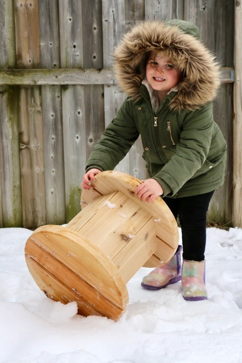 Wooden Spool by Naturally Inspired Play - Image 2