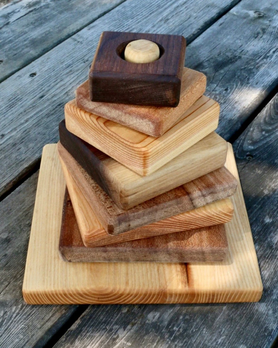 Wooden Stacker by Naturally Inspired Play - Image 2