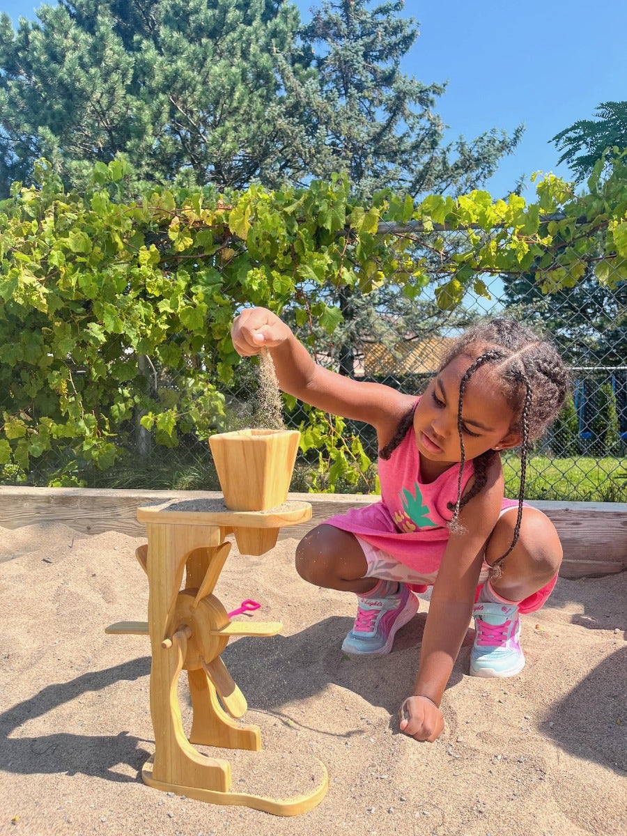 Wooden Water & Sand Wheel - Image 3