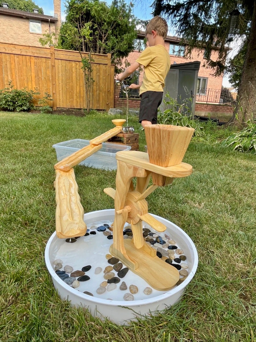 Wooden Water & Sand Wheel - Image 6