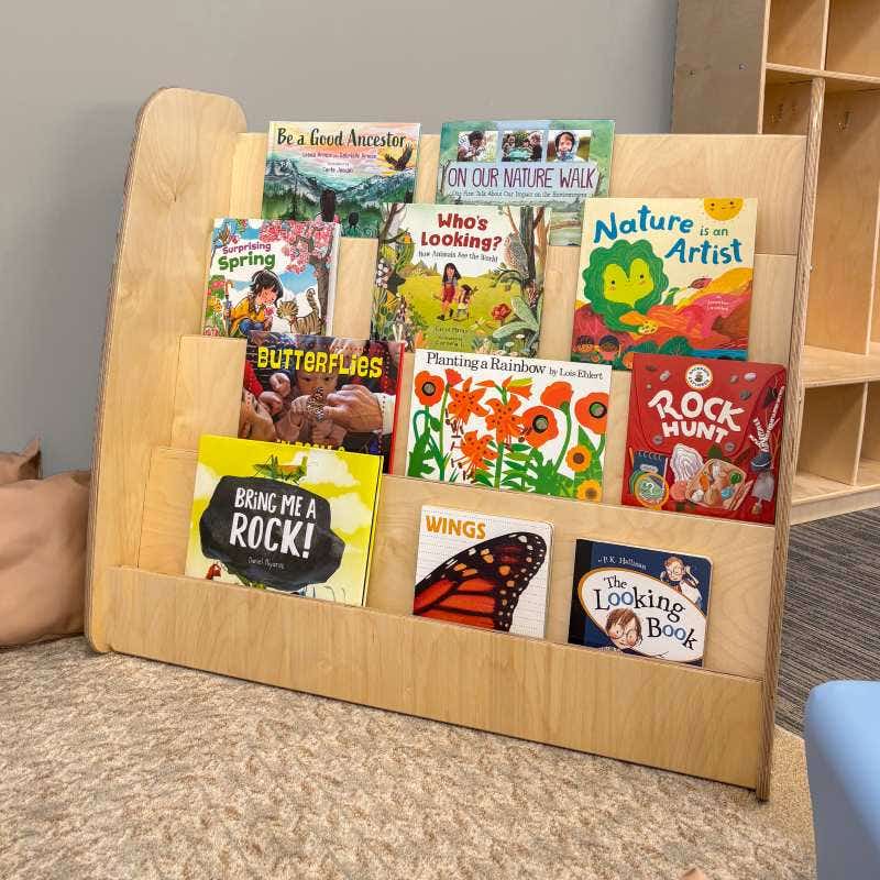 Woodlyn Book Browser Stationary or Mobile - Image 10