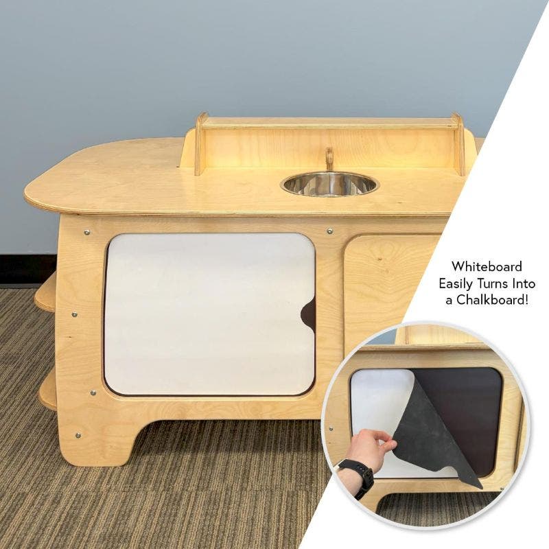 Woodlyn Island Kitchen for Preschoolers 46.5inL x 24inH - Image 8