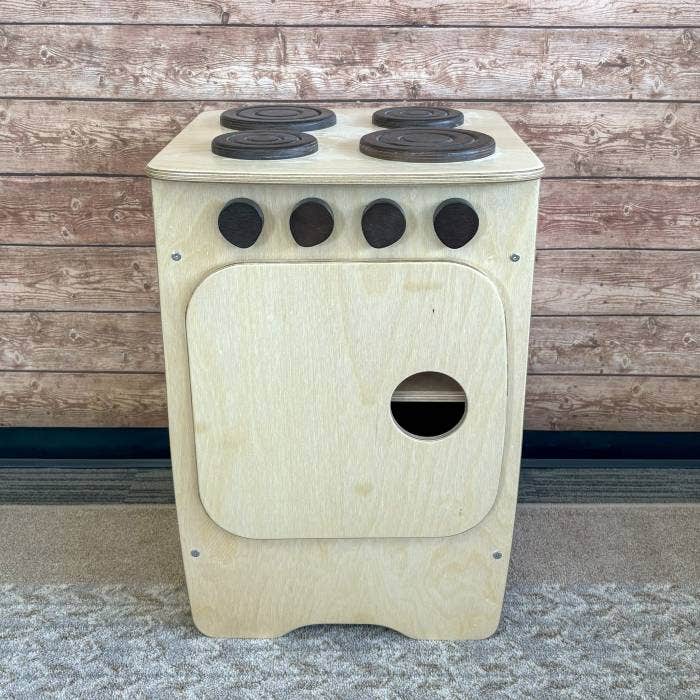 Woodlyn Kitchen Range for Preschoolers 15inL x 22.25inH - Image 3
