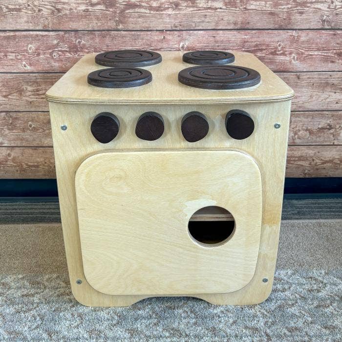 Woodlyn Kitchen Range for Toddlers 15inL x 17inH - Image 3