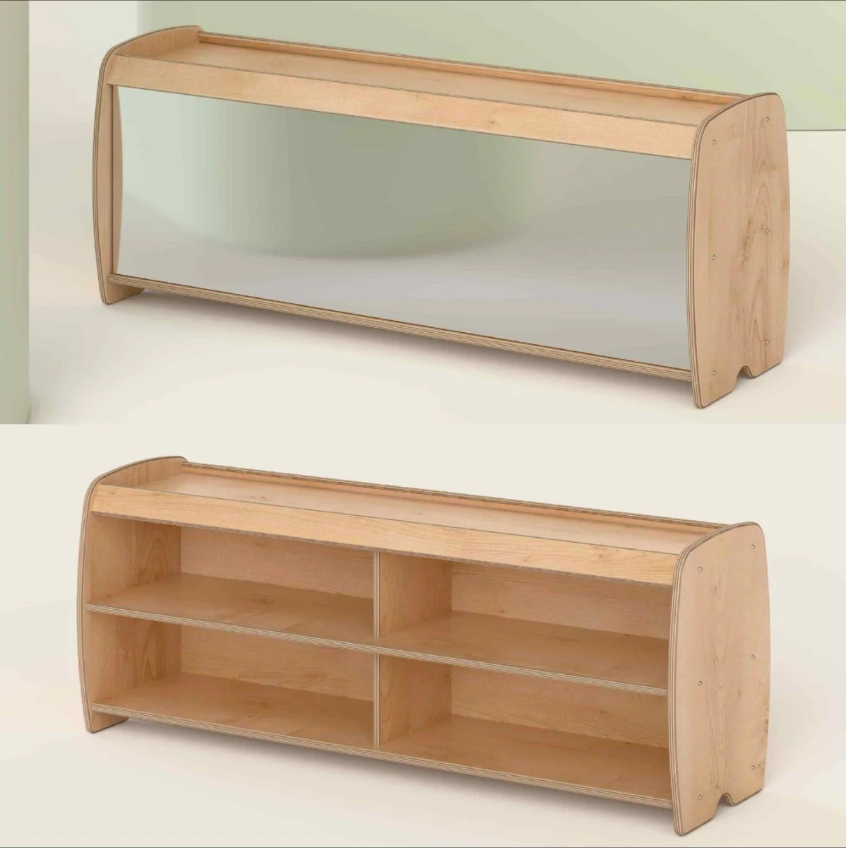 Woodlyn Pull-Up & Look Shelf 46inL x 18.1inH - Image 6