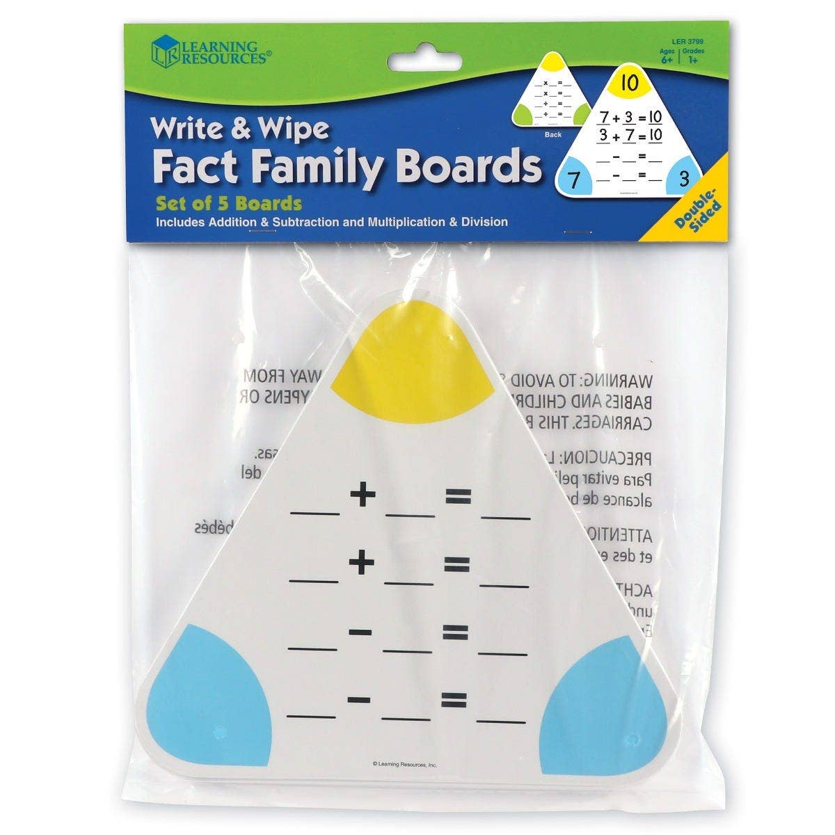 Write & Wipe Fact Family Boards - Image 5