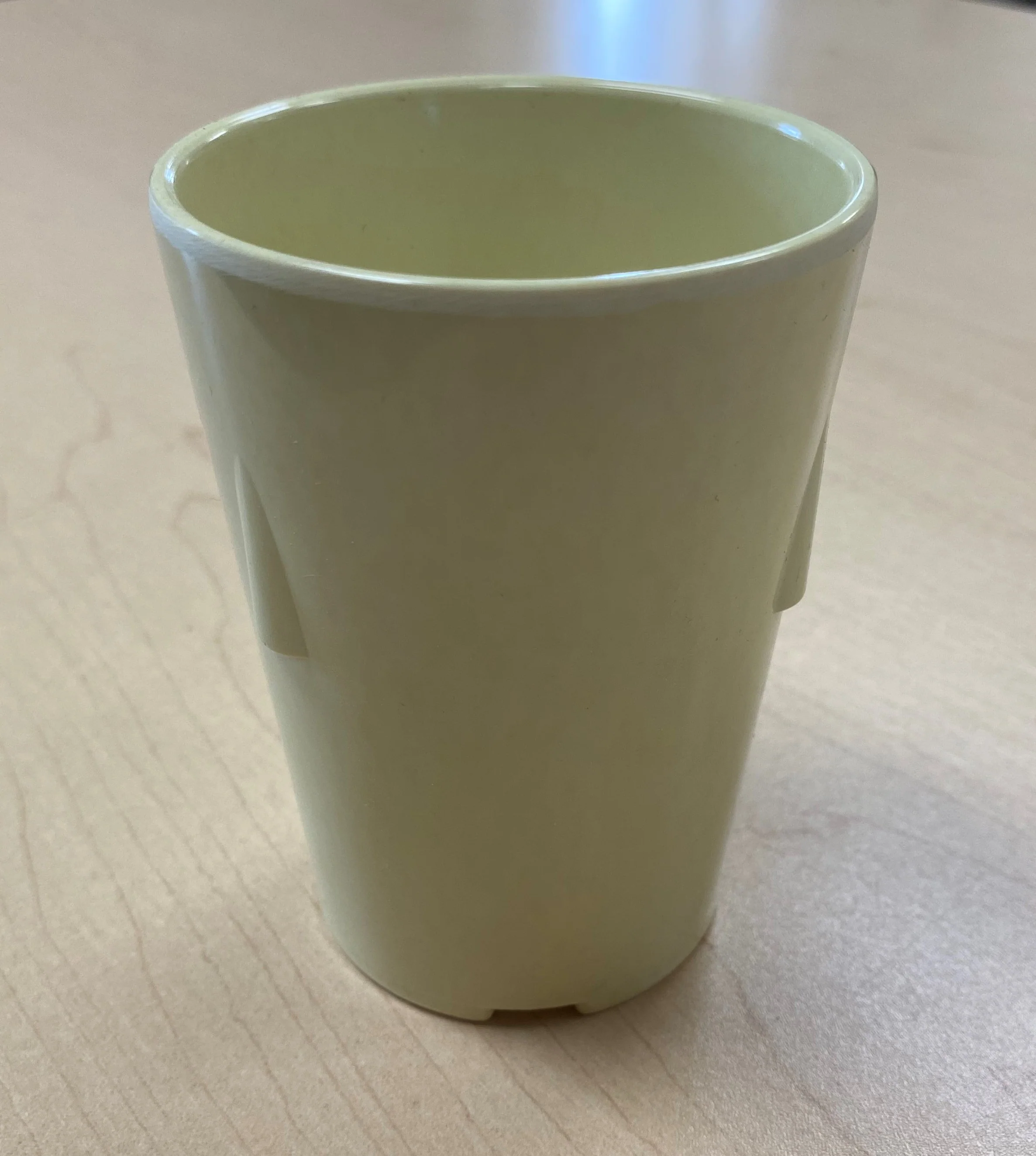 Yellow Tumbler 8oz Heavy Duty